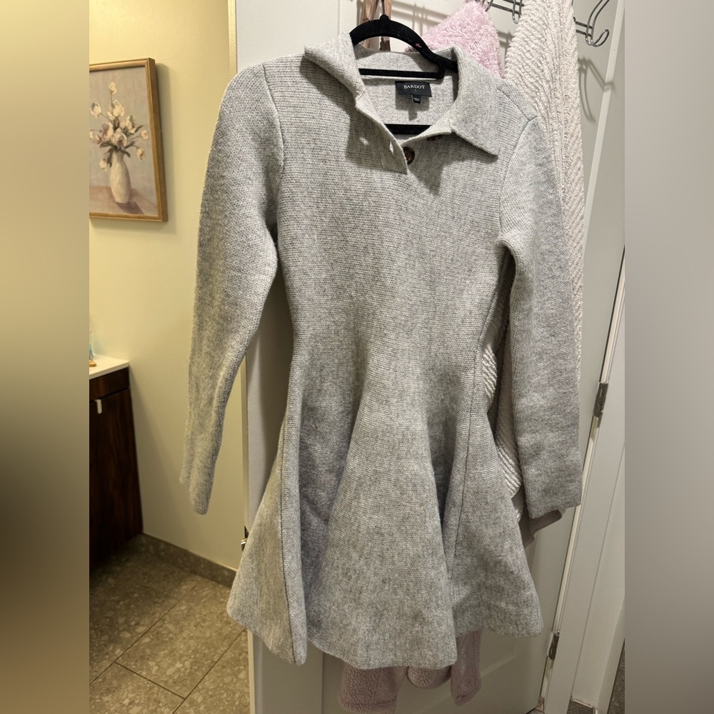 Gray Sweater Dress — Bardot size small